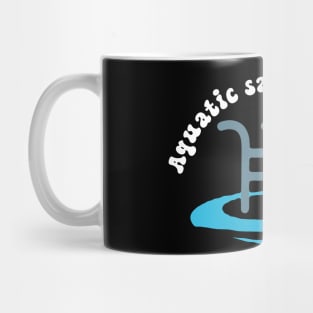 Aquatic Sabotage Level Mug